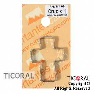 CORT C 96 CRUZ HOJALATA x 1